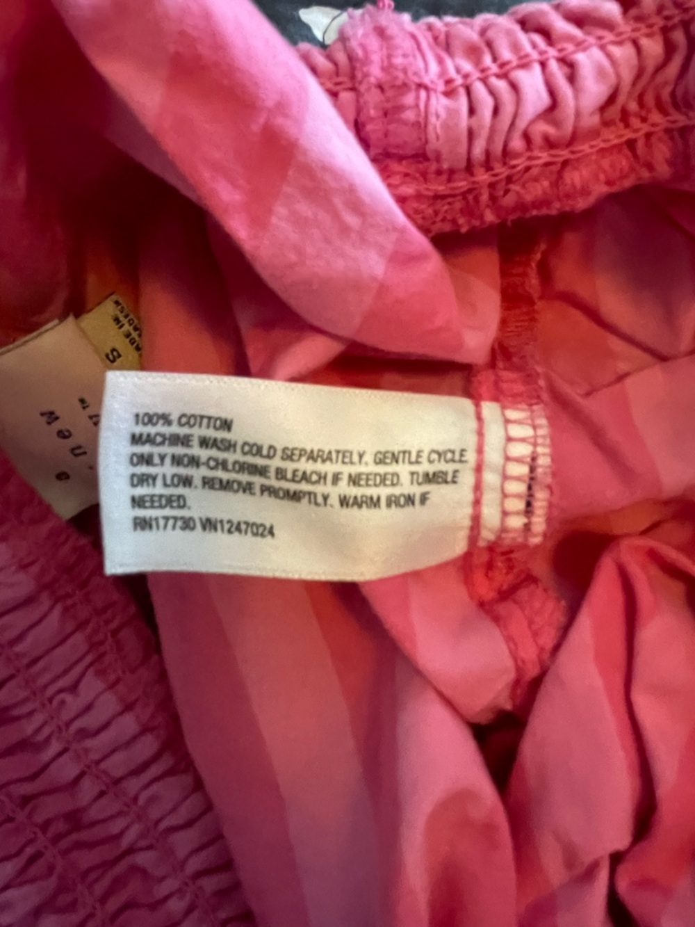 a new day striped Pink Smocked Women's Shorts - Picture 5 of 5